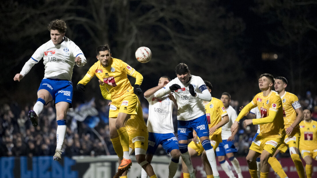 Die Vorentscheidung in Zug: Adrian Grbic trifft nach der Pause zum 2:0 für den Favoriten aus Luzern 20251203215439856.jpg