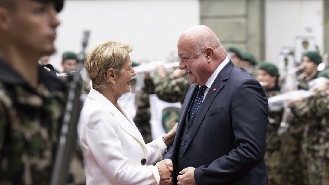 Der österreichische Bundeskanzler Christian Stocker hat zum ersten Mal seit seinem Amtsantritt offiziell die Schweiz besucht. 20250828175716950.jpg