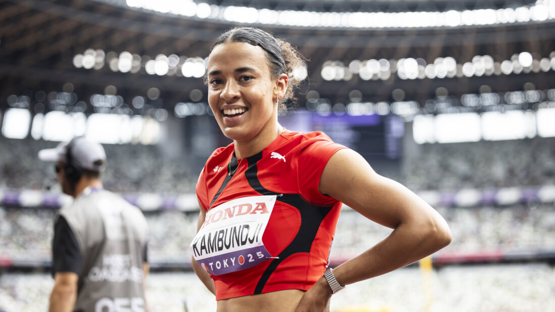 Ditaji Kambundji blickt dem Montag zuversichtlich entgegen 20250914050148601.jpg