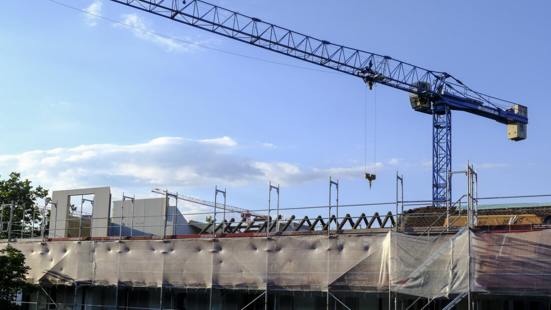 Auch im Baugewerbe haben sich die Konjunkturaussichten verschlechtert. (Archivbild) 20250630092742403.jpg