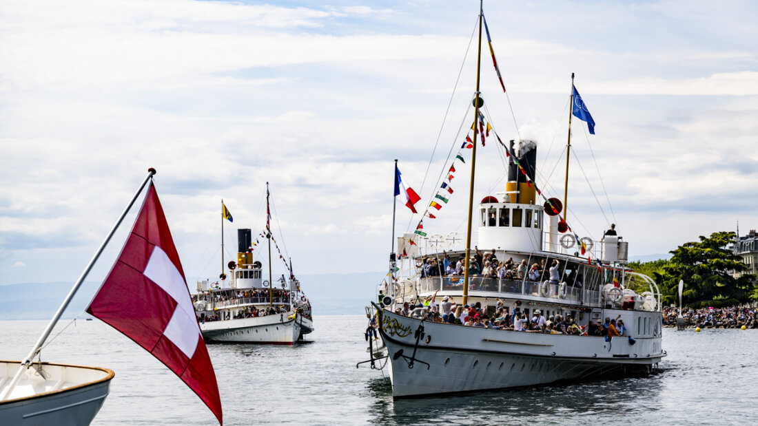 Sechs der acht Belle-Epoque-Schiffe des Genfersee-Schifffahrtsunternehmens CGN sind nicht mehr fahrtüchtig. (Archivbild) 20250608204102680.jpg