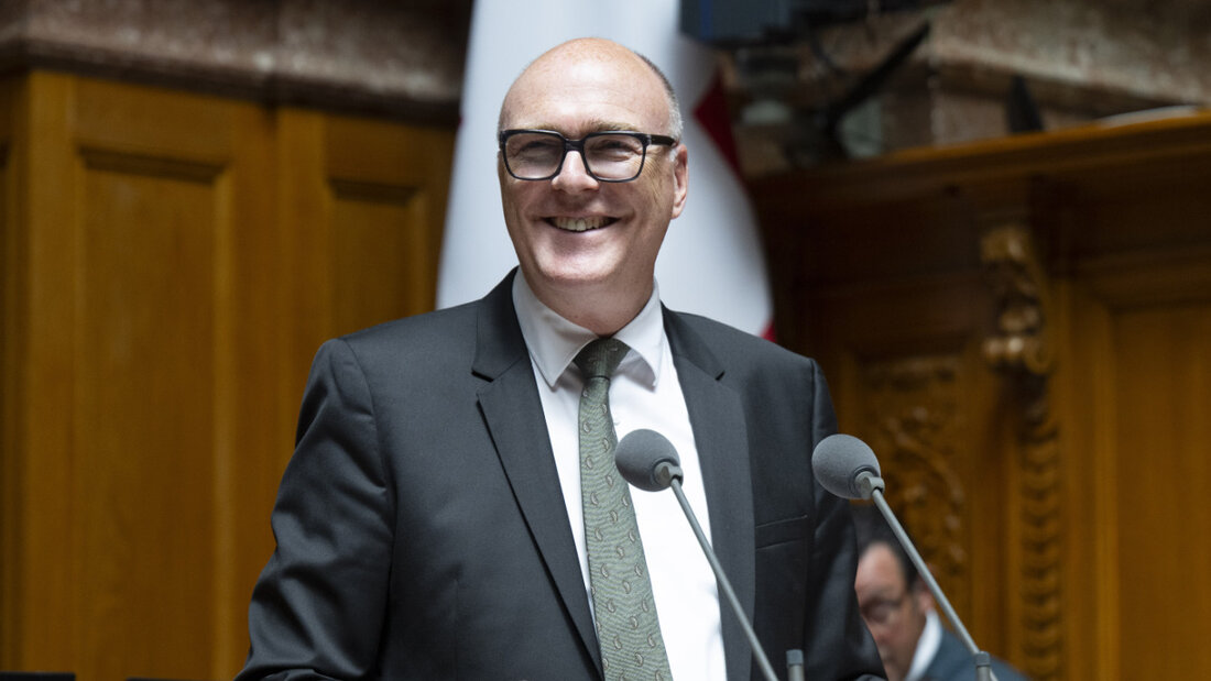 Bundesrat Martin Pfister erhält von der Bevölkerung laut einer Umfrage die besten Noten. (Archivbild) 20251001053033913.jpg