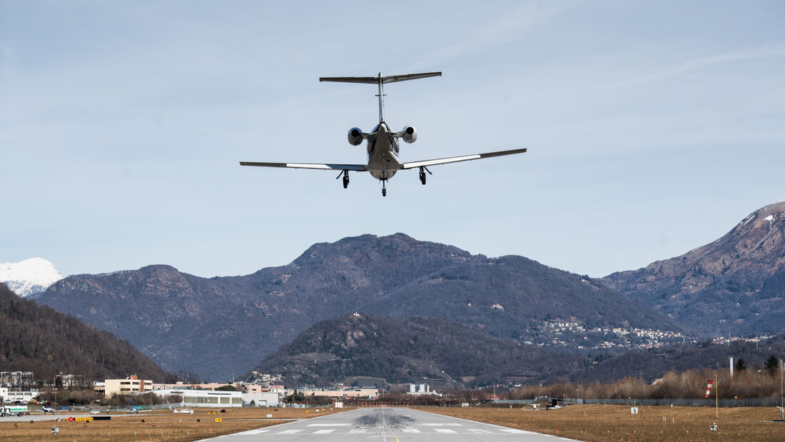 Das Uvek hat die Konzession für den Flughafen Lugano (im Bild) erneuert. (Archivbild) 20260917150237343.jpg