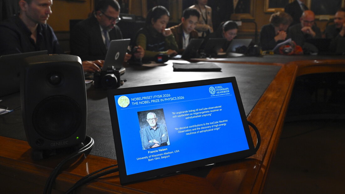 Die Genfer Neutrinoforschung ist eng mit dem diesjährigen Physik-Nobelpreisträger Francis Halzen verbunden. 20261006140950336.jpg