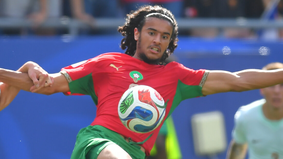 Hat an der WM mit starken Leistungen auf sich aufmerksam gemacht: Marokkos Ayyoub Bouaddi 20260826141534218.jpg