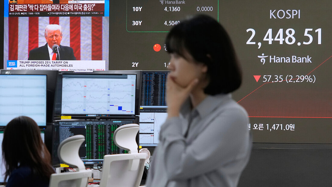 Für die weltweiten Finanzmärkte zeichnet sich ein rabenschwarzer Handelstag ab. 20250403071058520.jpg