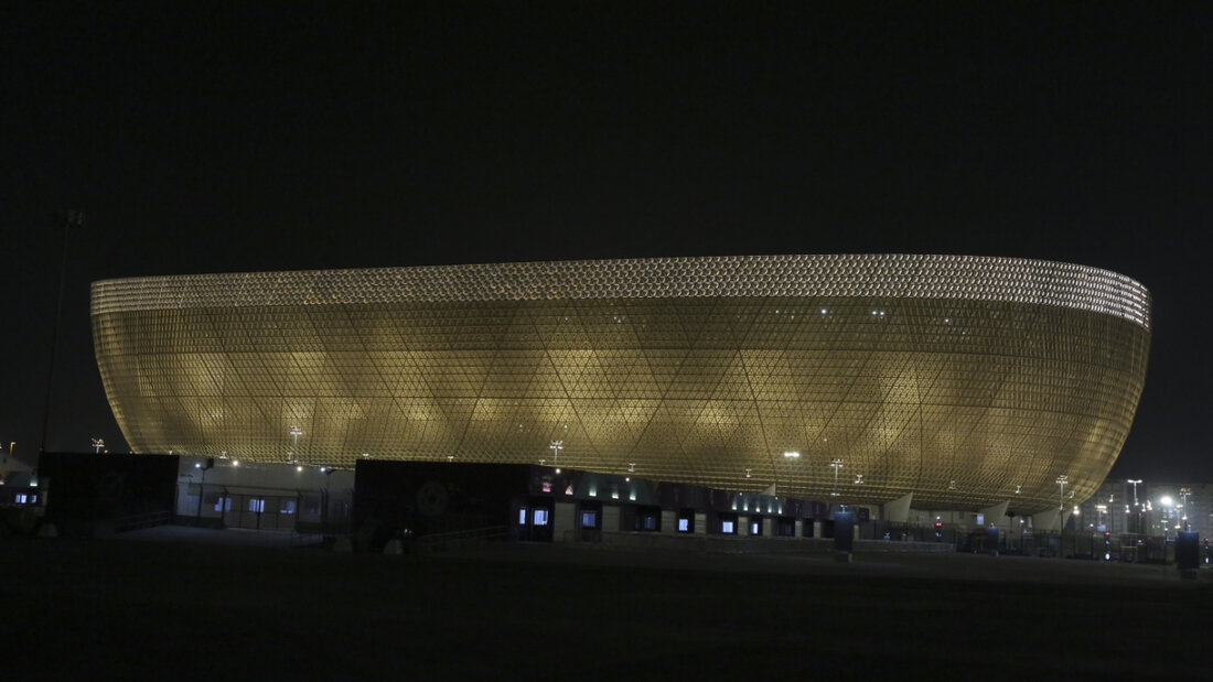 Bei der Fussball-WM in Katar 2022 betont der Weltfussballverband auch hohe Nachhaltigkeitsstandards. (Archivbild) 20251113050037674.jpg