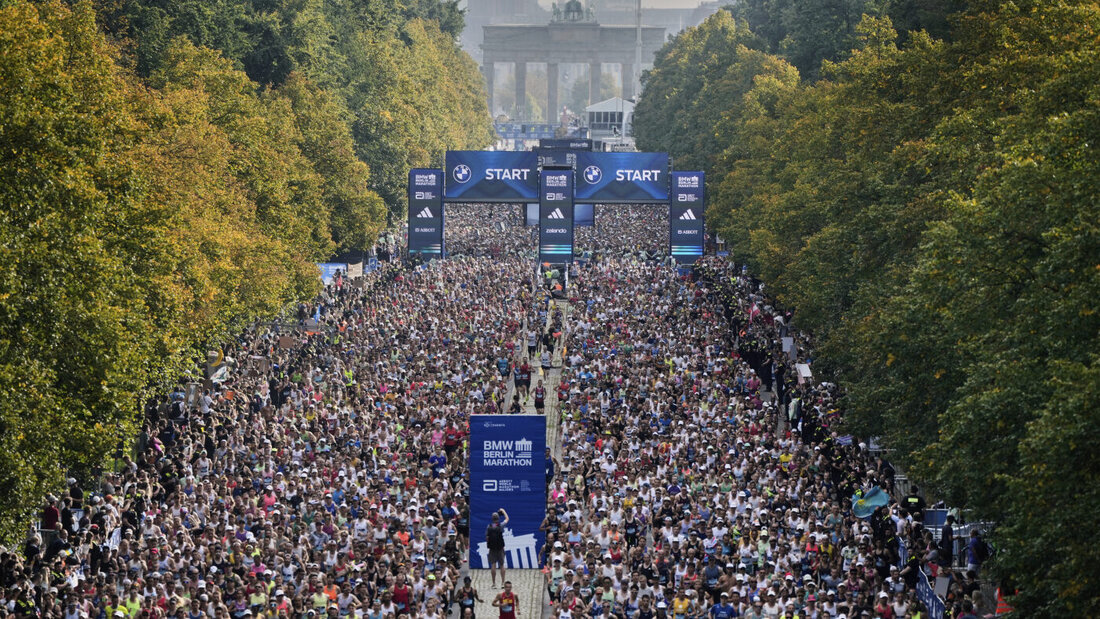 Um einen Marathon zu schaffen, müssen Läuferinnen und Läufer mit ihrer Energie gut haushalten. Frauen gelingt das offenbar besser als Männern. (Symbolbild) 20260702140035437.jpg