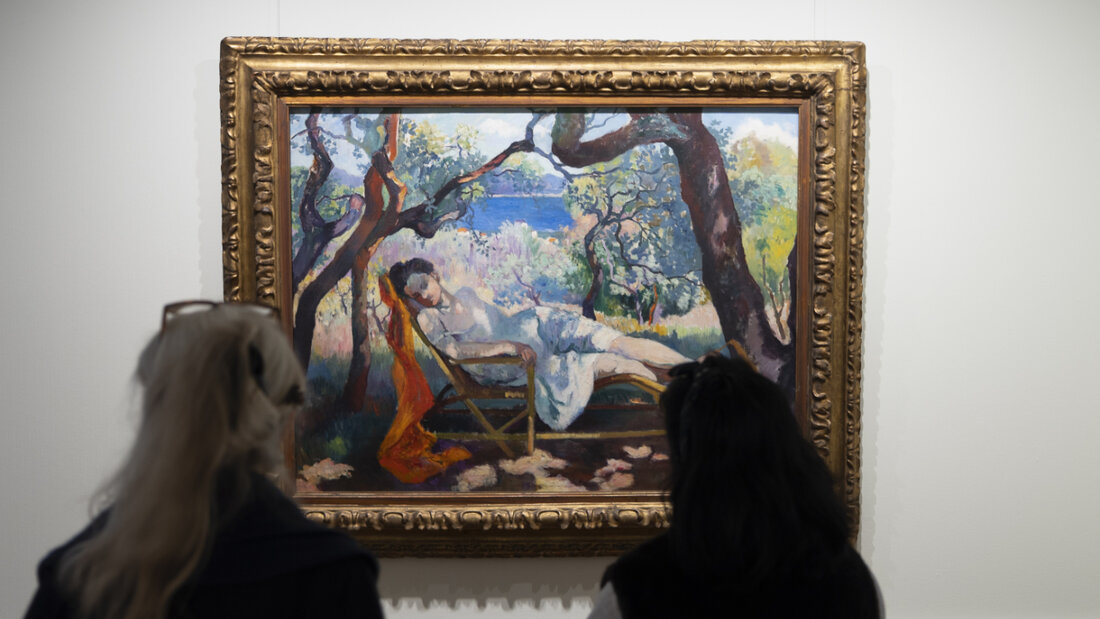 "La sieste" von Henri Charles Manguin und zahlreiche weitere Gemälde, Zeichnungen und Aquarelle der französischen Malerei des 19. und 20. Jahrhunderts sind ab Samstag in der Villa Flora in Winterthur zu sehen. 20260326153425141.jpg