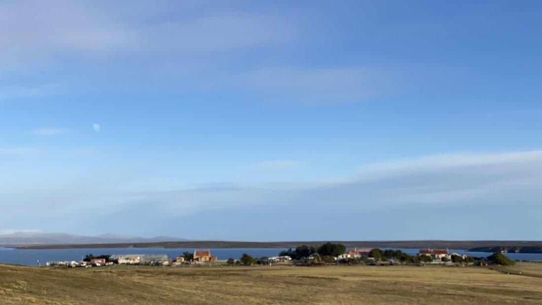 ARCHIV - Blick auf die Horseshoe Bay auf den Falklandinseln. Foto: Benedikt von Imhoff/dpa 20260904083226478.jpg
