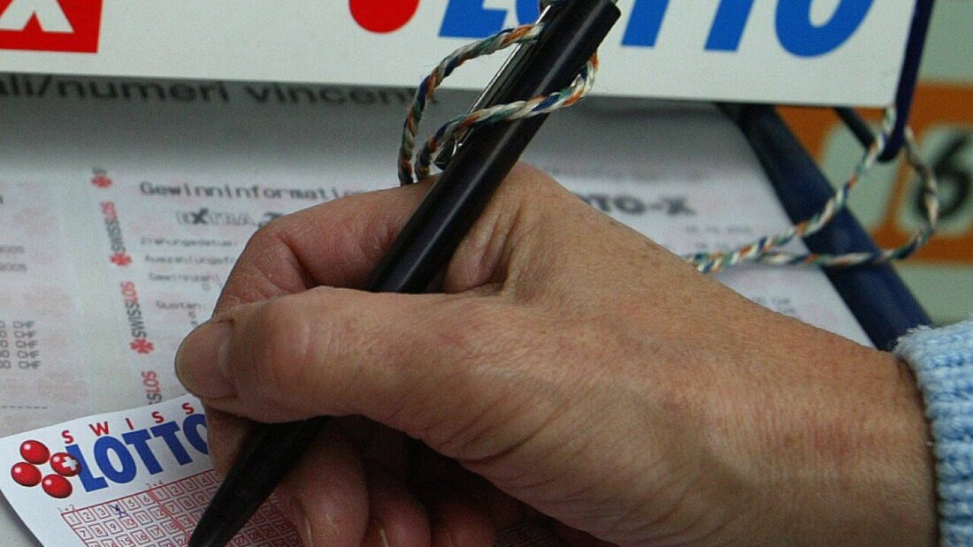 Für die nächste Ziehung am Samstag befinden sich 39,7 Millionen Franken im Jackpot. (Archivbild) 20251029205959909.jpg