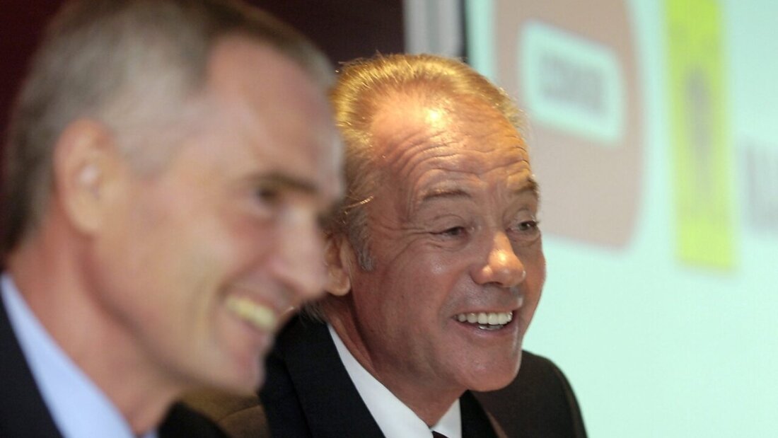 Der Emmentaler Unternehmer Bruno Marazzi (rechts) ist am Tag vor Heiligabend im Alter von 78 Jahren gestorben. (Archivbild) 20250102174027847.jpg