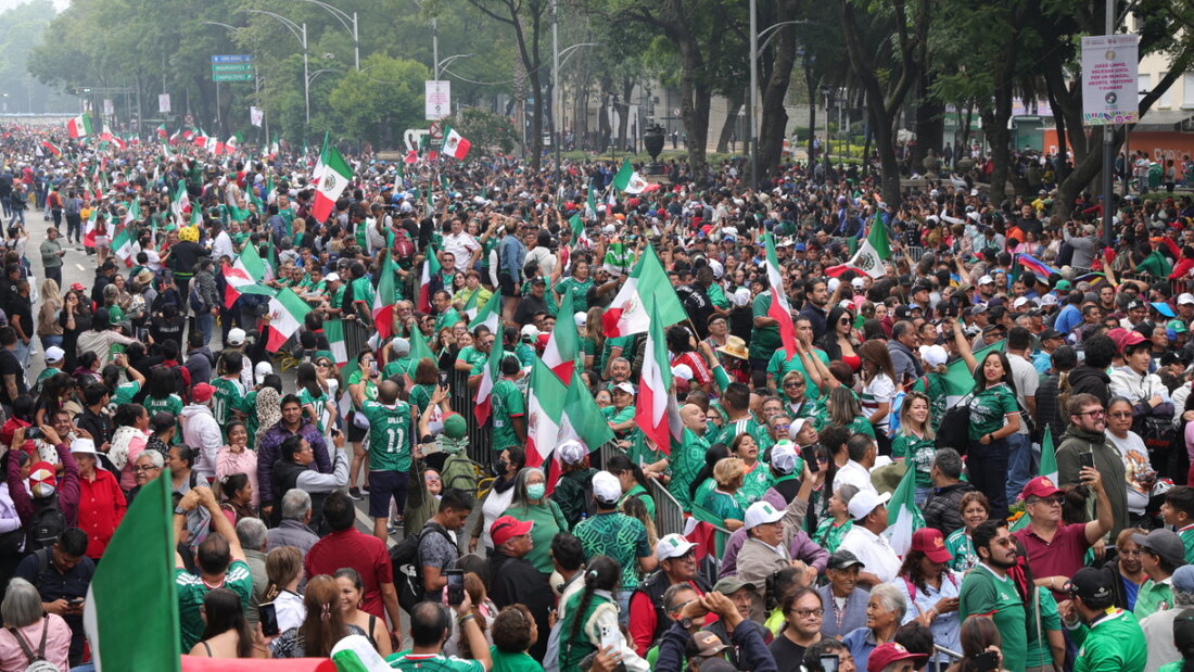 Sonne, Mariachi-Musik, Sombreros und gute Stimmung: Darauf hoffen Fans und Verantwortliche. Die Wettervorhersagen sind aber nicht besonders gut fürs Eröffnungsspiel in Mexiko-Stadt. (Archivbild) 20260608053839311.jpg