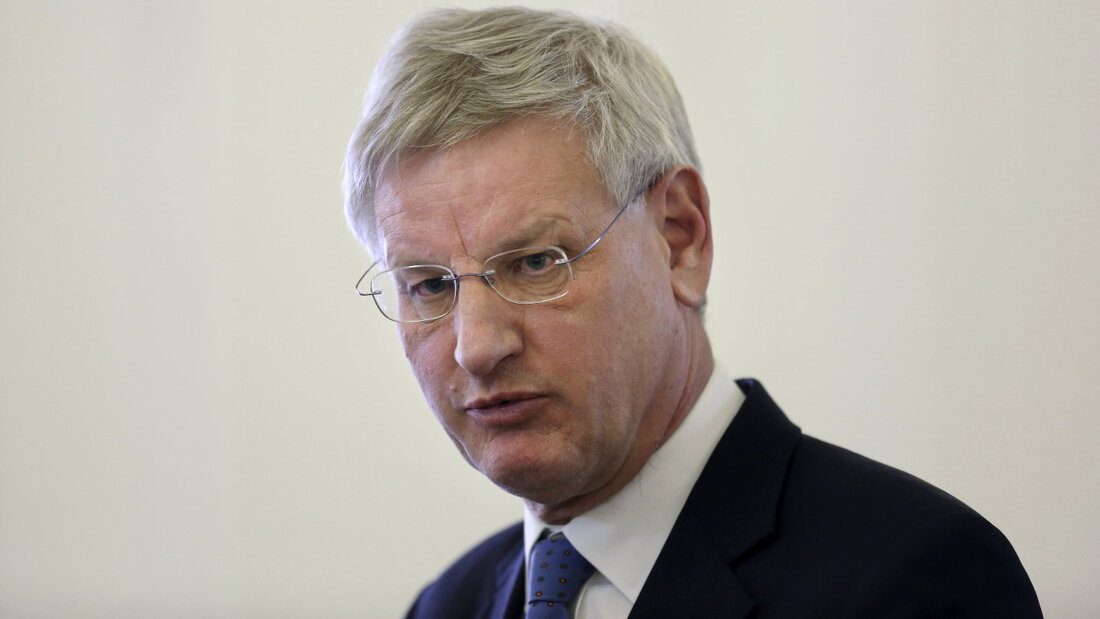 Sieht die Schweizer Neutralität kritisch: Schwedens Ex-Premier Carl Bildt. (Archivbild) 20260824050513412.jpg