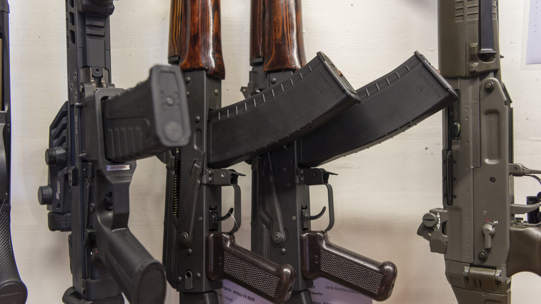 Waffen wurden beim Einbruchsversuch keine entwendet. (Symbolbild) 20260801164317869.jpg