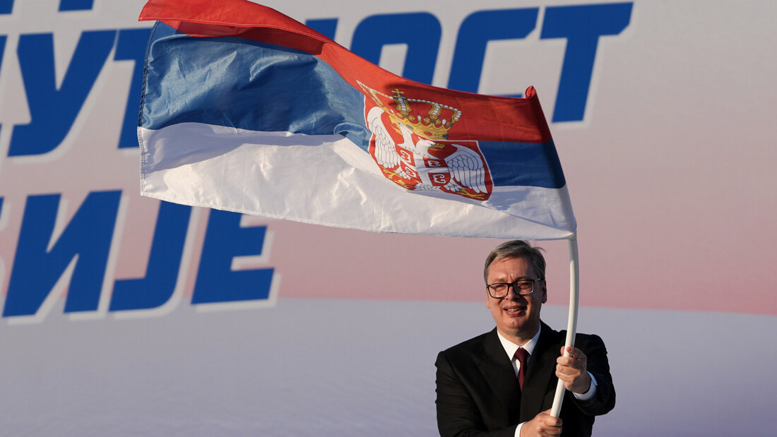 ARCHIV - Der serbische Präsident Aleksandar Vucic. Foto: Darko Vojinovic/AP/dpa 20260909135454920.jpg