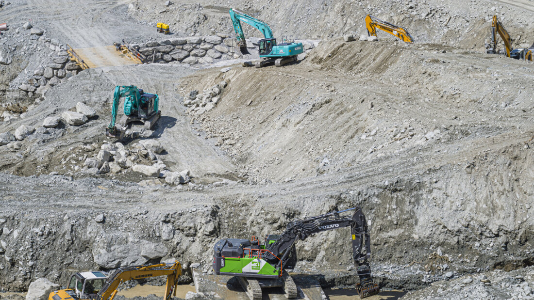 Das Gebiet um den Wildbach Fregnoley ist von neuen Murgängen betroffen (Archivbild). 20250608210442803.jpg