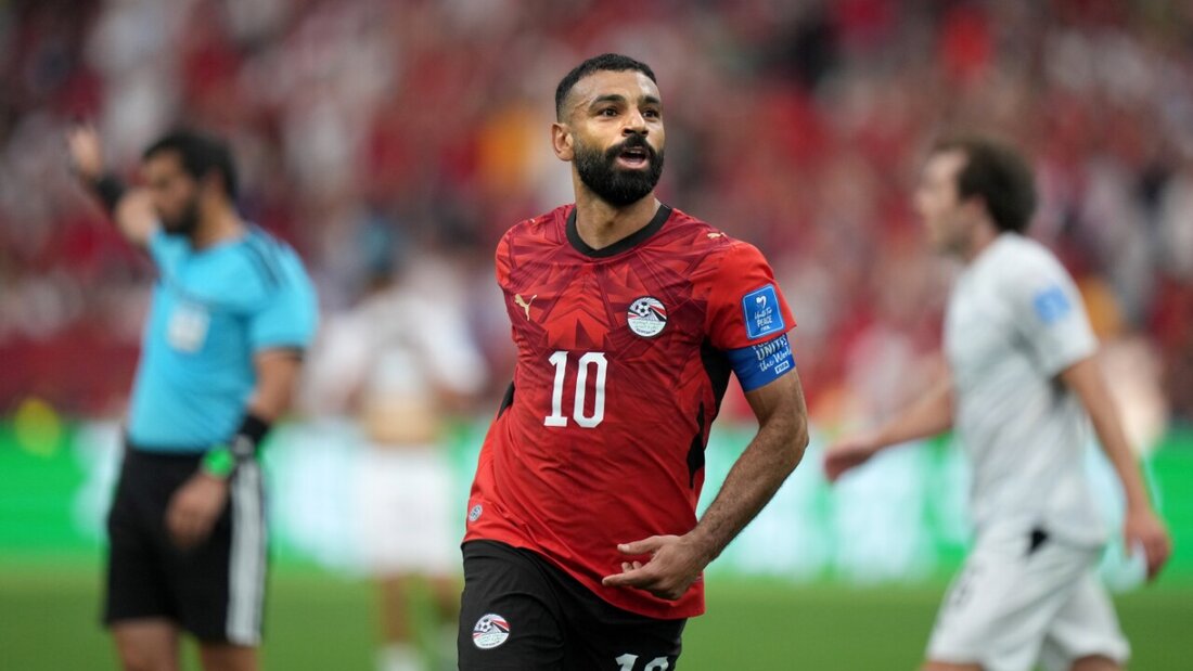 Mohamed Salah erzielte in der 67. Minute seinen 68. Länderspieltreffer 20260622050829084.jpg