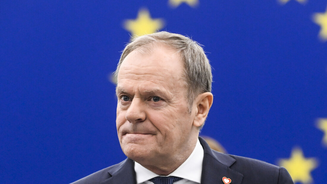 ARCHIV - Der polnische Ministerpräsident Donald Tusk. Foto: Pascal Bastien/AP/dpa 20250611164153632.jpg