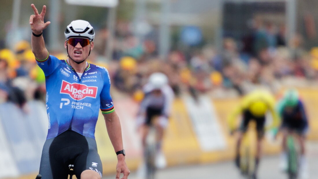 Mathieu van der Poel gewinnt das belgische Eintagesrennen E3 Classic zum dritten Mal in Folge 20260327181106580.jpg